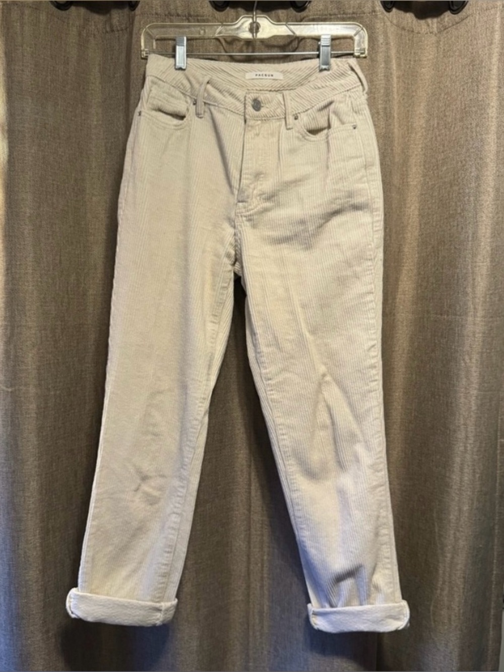 BDG white corduroy pants